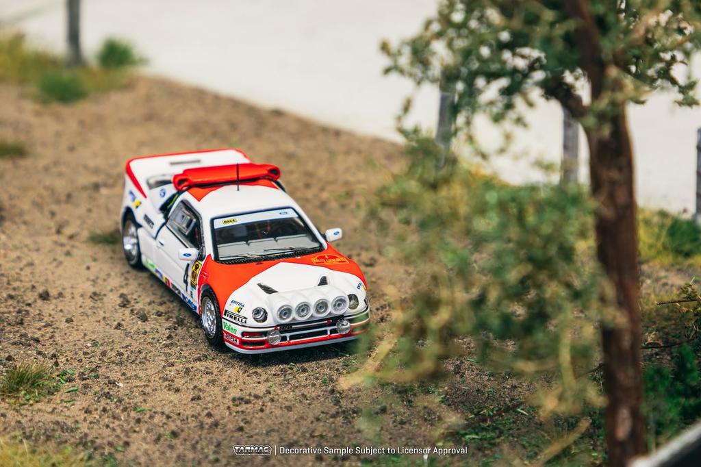 Speedmaster Japan TARMACWORKS Scale Model Ford RS200 Rallye Catalunya 1986 Antonio Finished 1/64 Kit Zanini/Josep Autet, Model, T64P-001-86RC04