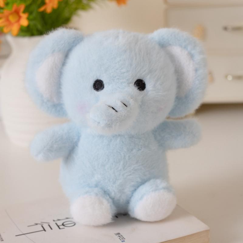 Cute Sitting Animals Penguin Cat Bear Elephant Rabbit Sheep Soft Plush Dolls Stuffed Mini Baby Toys Gifts For Children Surprise