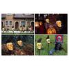 Solar Halloween Skull Stake Lights Decorations  Waterproof Resin Skeleton  Decor for Outside Yard Garden Lawn