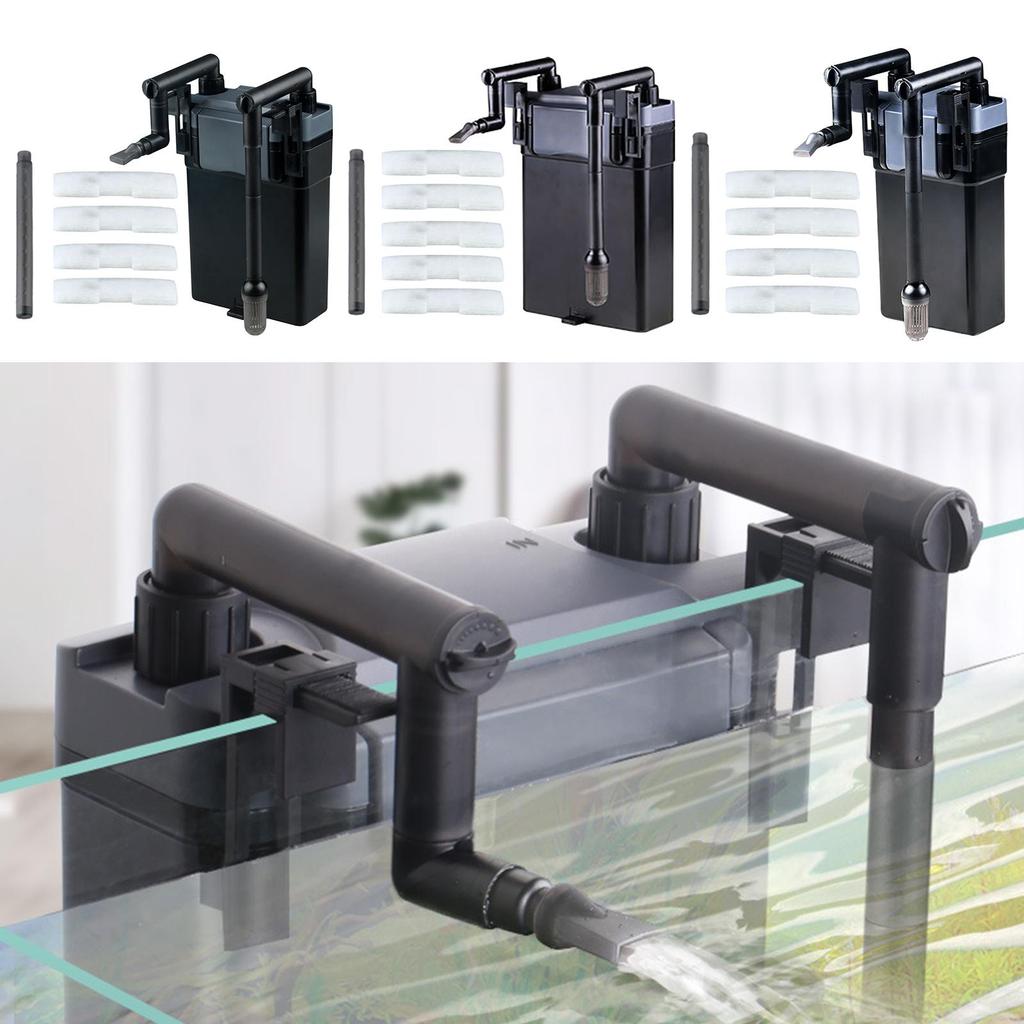 Aquarium Hanging Filter Adjustable Flow Rate External Aquarium Canister