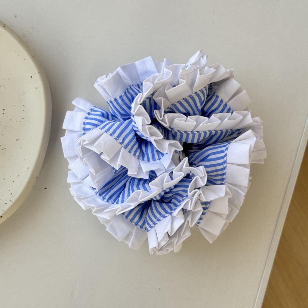 Große große Scrunchie Haaraccessoires für Frauen Mädchen koreanische Bänder elastisch führend Mode beliebt Erwachsene K-Pop neu im Geschenk Vintage