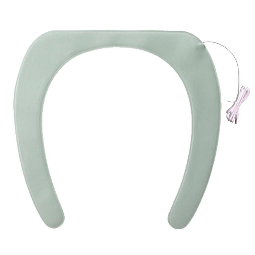 Warm Toilet Seat Cover Pad Heating Toilet Seat Cushion Heating PadWaterproof Washable Bathroom Seat Cover Pad with Self-Adhesive