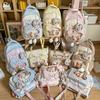 Schoolbag New High-value Japanese Ins Fresh and Sweet Candy-colored Backpack, Lightweight and Large-capacity Backpack for Junior and Senior High 