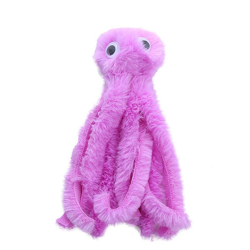 

New cat Toy Octopus Cat Teething Stick Kitten Kitten Cat Teething Toy Cross-border Pet Products фіолетовий