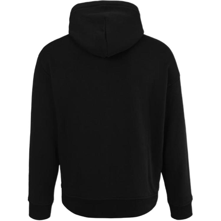 Emporio Armani Eagle Logo Pattern Hoodie Men Hoodies Black 6L1ML9-1JWPZ-0056