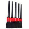 5 Car Beauty Brush Set, Car Interior Cleaning Detail Soft Brush Set, 5 Car Air Conditioner Beauty Brush Dashboard Soft Detail Brush