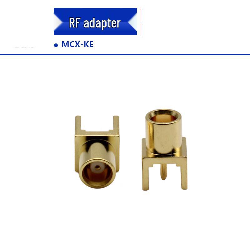 MCX-KE Gold-Plated Female PCB Connector