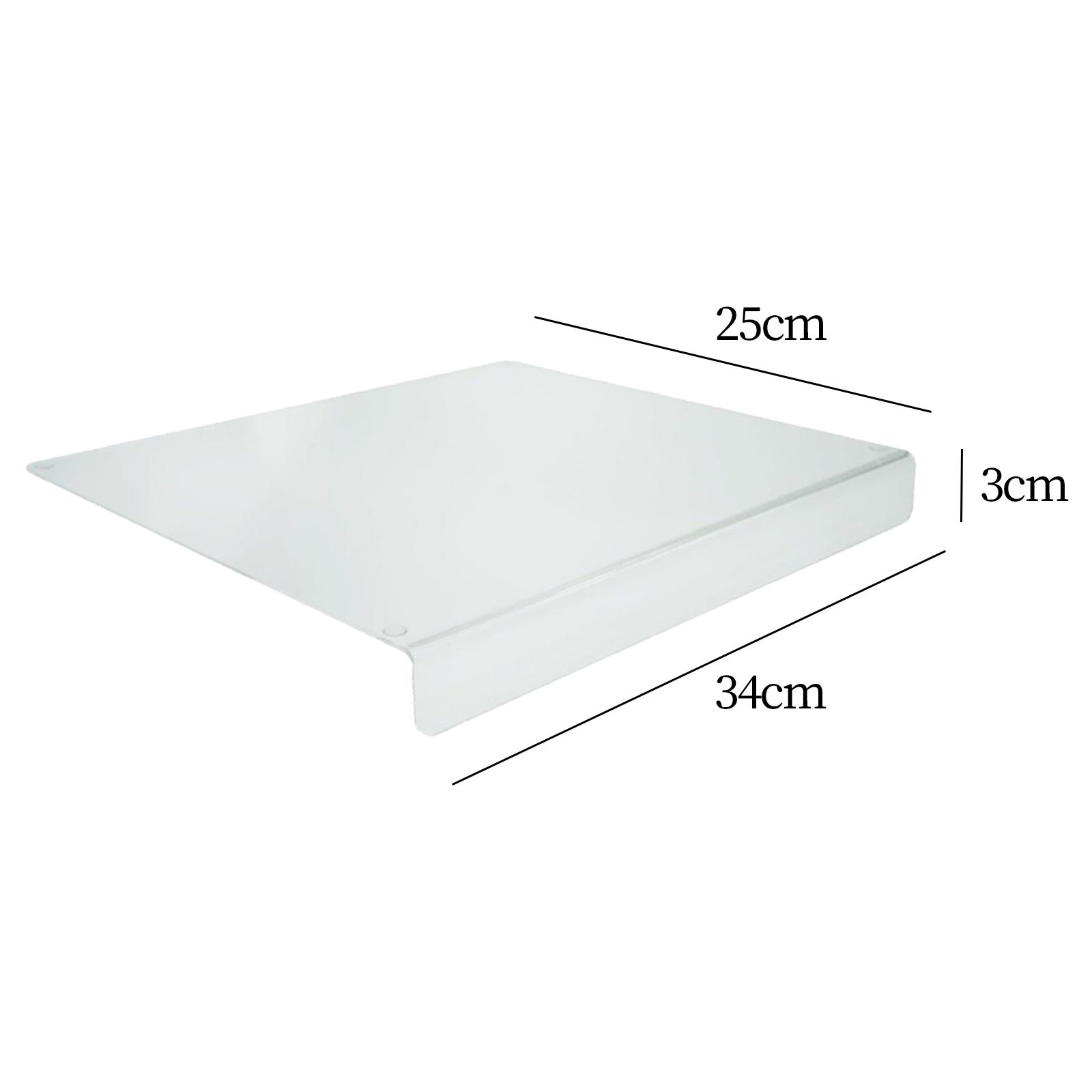 

Акриловая разделочная доска Разделочные блоки 40 x 30 см Противоскользящий коврик Прозрачная разделочная доска для дома, кухни, столешницы, ресторана, овощей