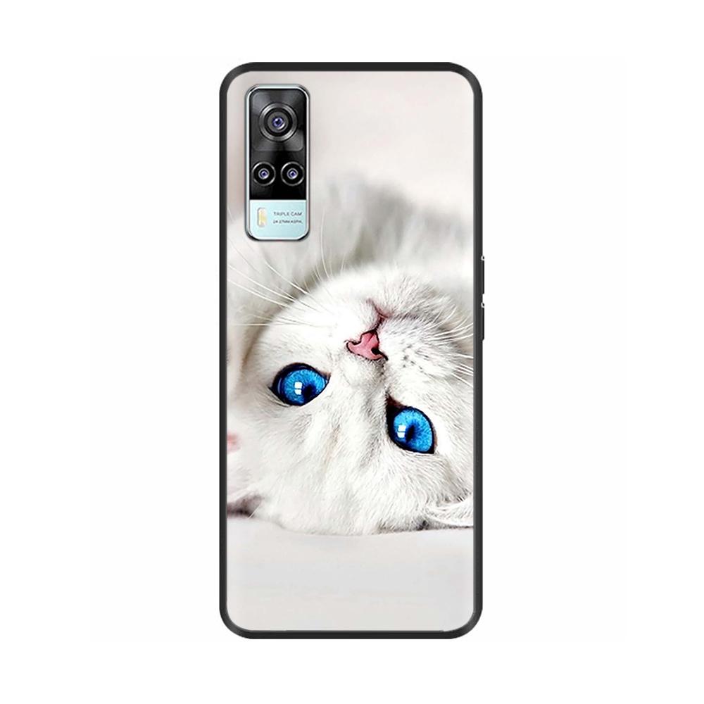 Für Vivo Y33 V2057 Hülle Silikon Weiches TPU Handy Rückabdeckung für Vivo Y33 4G Hülle für vivoY33 Y 33 2021 Coque Fundas Para Bumper