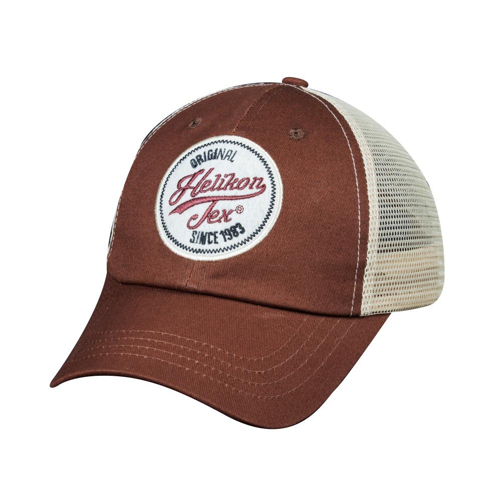 HELIKONTEX Trucker Logo Cap Mud Brown