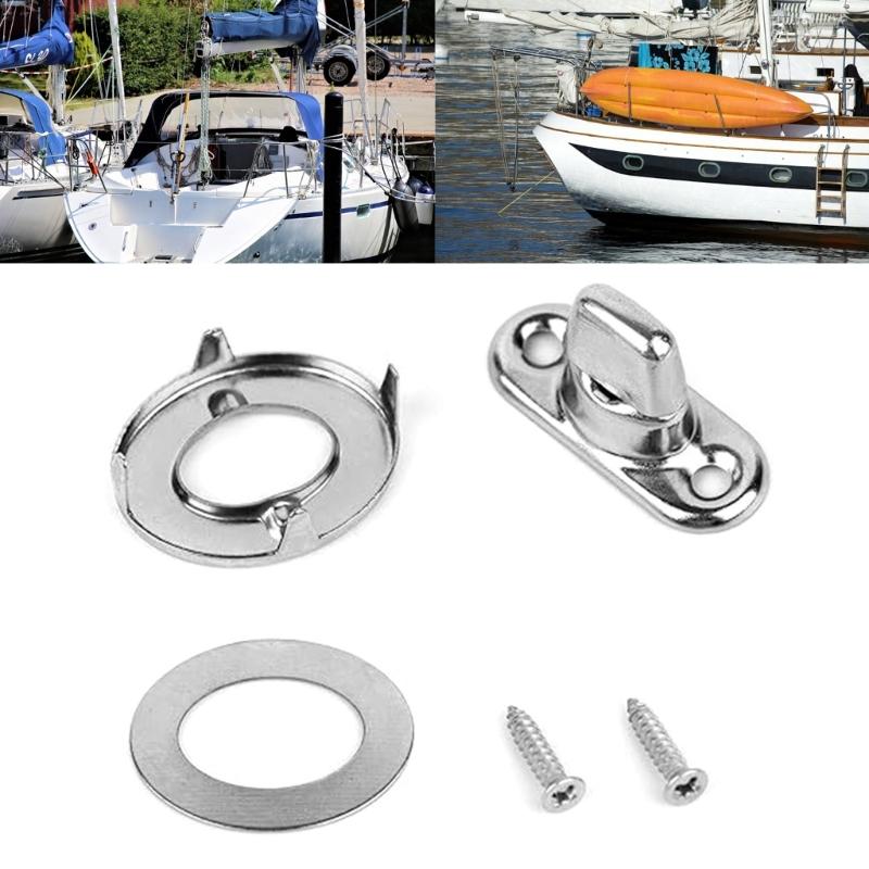 20Pieces Set of Twist Lock Fasteners for Practical Mounting on Various Surfaces Including Screws and Studs Daily Use