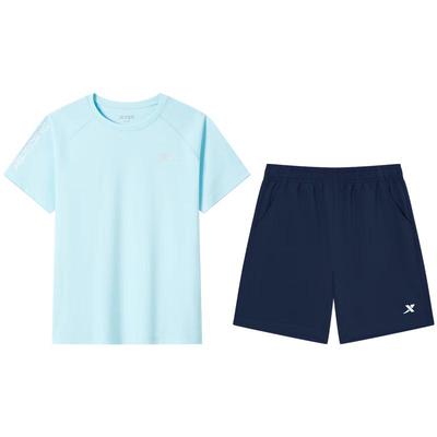 Kids' Big Font Print Short Sleeve Knit Set