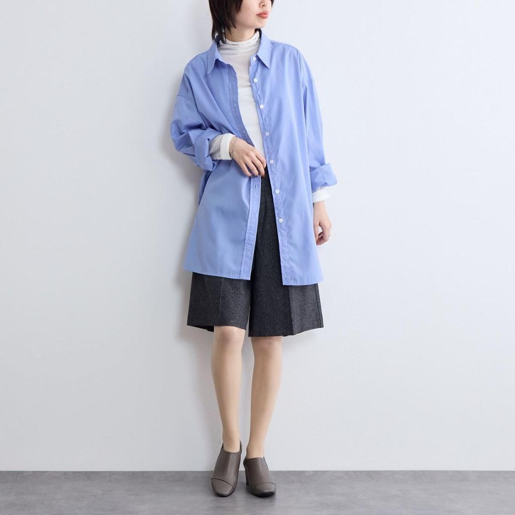 Himiko Square Toe Side Gore Pumps/643302 Gray 230