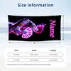 Hisoka Custom Name Printed Beach Towel Personalized Soft Towel For Swimming Beach Travel