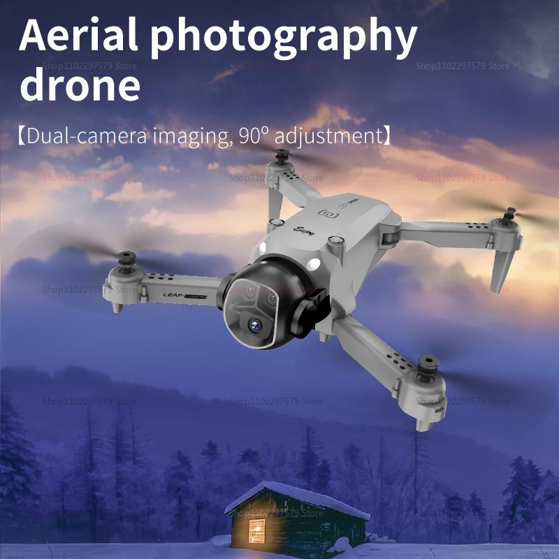 Professional Drone E4 Standard-Angle SD Camer WiFi Fpv Height Hold Foldable RC Quadrotor helicopter Camera-Free Children's Toys