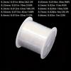 Non-elastic One Pack of 0.2-0.8mm Beaded Transparent Fishing Line Ultra-fine Crystal Thread Braided Handmade Beaded Winding Braided Ring Fish