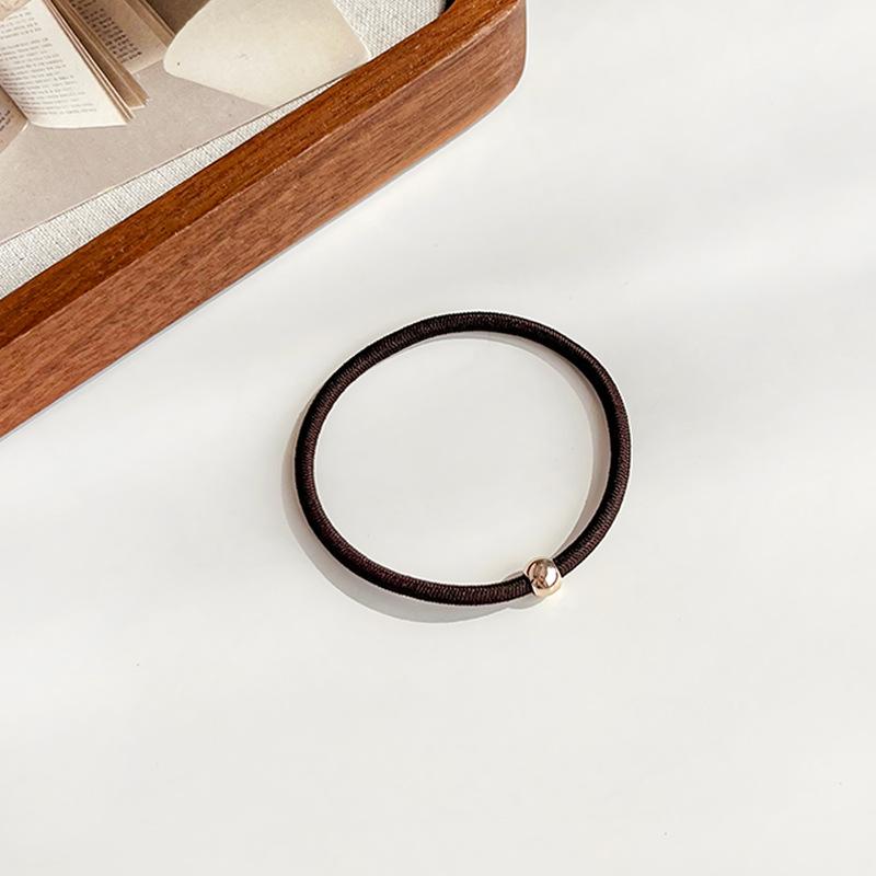 10PCS Girls Elastic Hair Rubber Bands Headbands Metallic Women Ponytail Hairpin Hair Accessories Headband