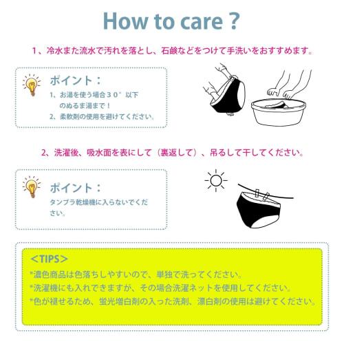 BEST DOING Women's Regular Absorbent Period Briefs with Lace, Stays In Place, and Prevents Leaks, Blue, Size LL