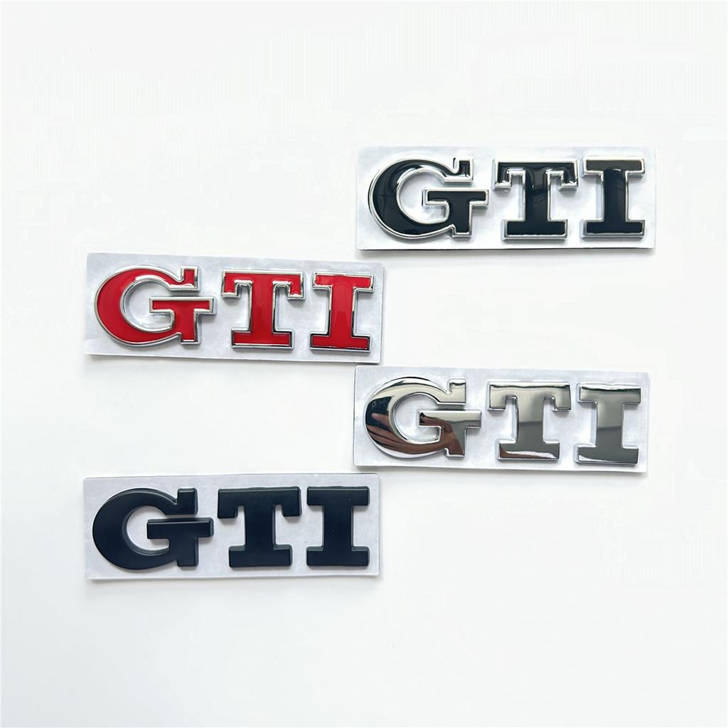 AABLG1 Metal Car Rear Trunk Emblem Stickers Decals for Volkswagen VW GTI Golf 5 6 7 8 Passat Jetta Polo Touareg Touran Bora Tiguan