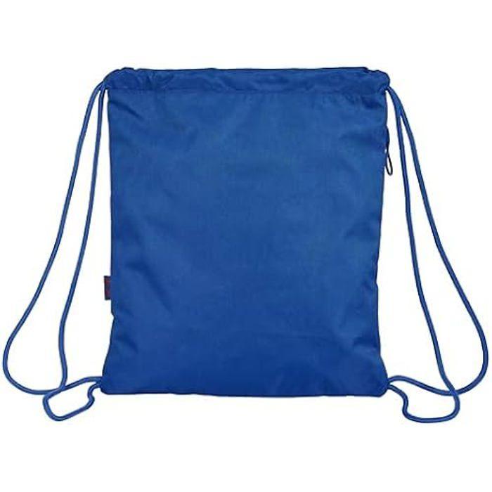 Sac de sport - SAFTA - F.C. BARCELONE 2ème ÉQUIPATION - Confortable - Idéal enfants - Lacets