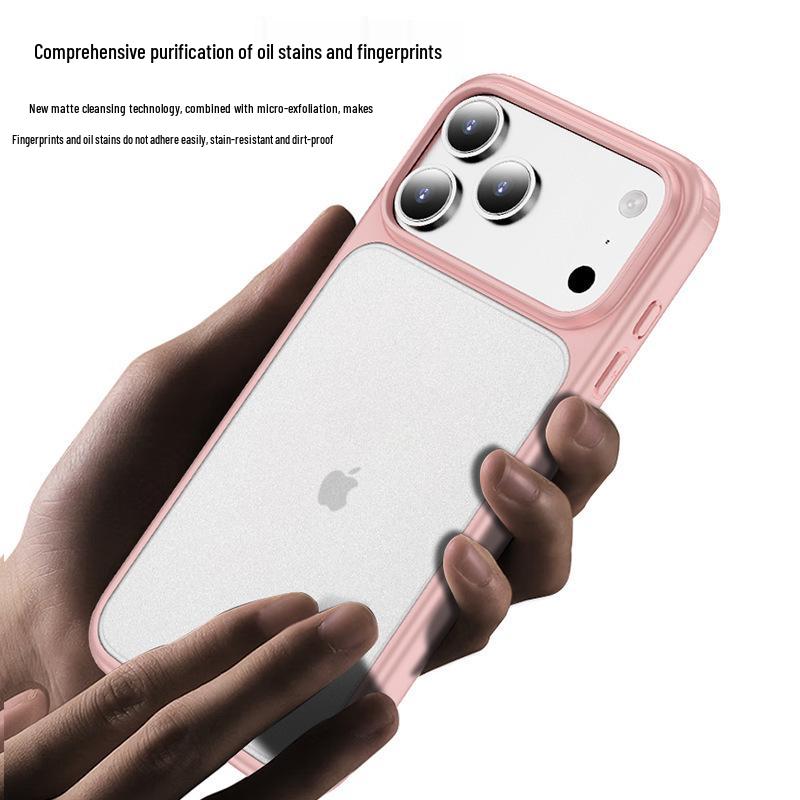 Apple iPhone 17 Pro Max Magnetiskt Transparent Airbag-skal - Fulltäckande Fallskydd