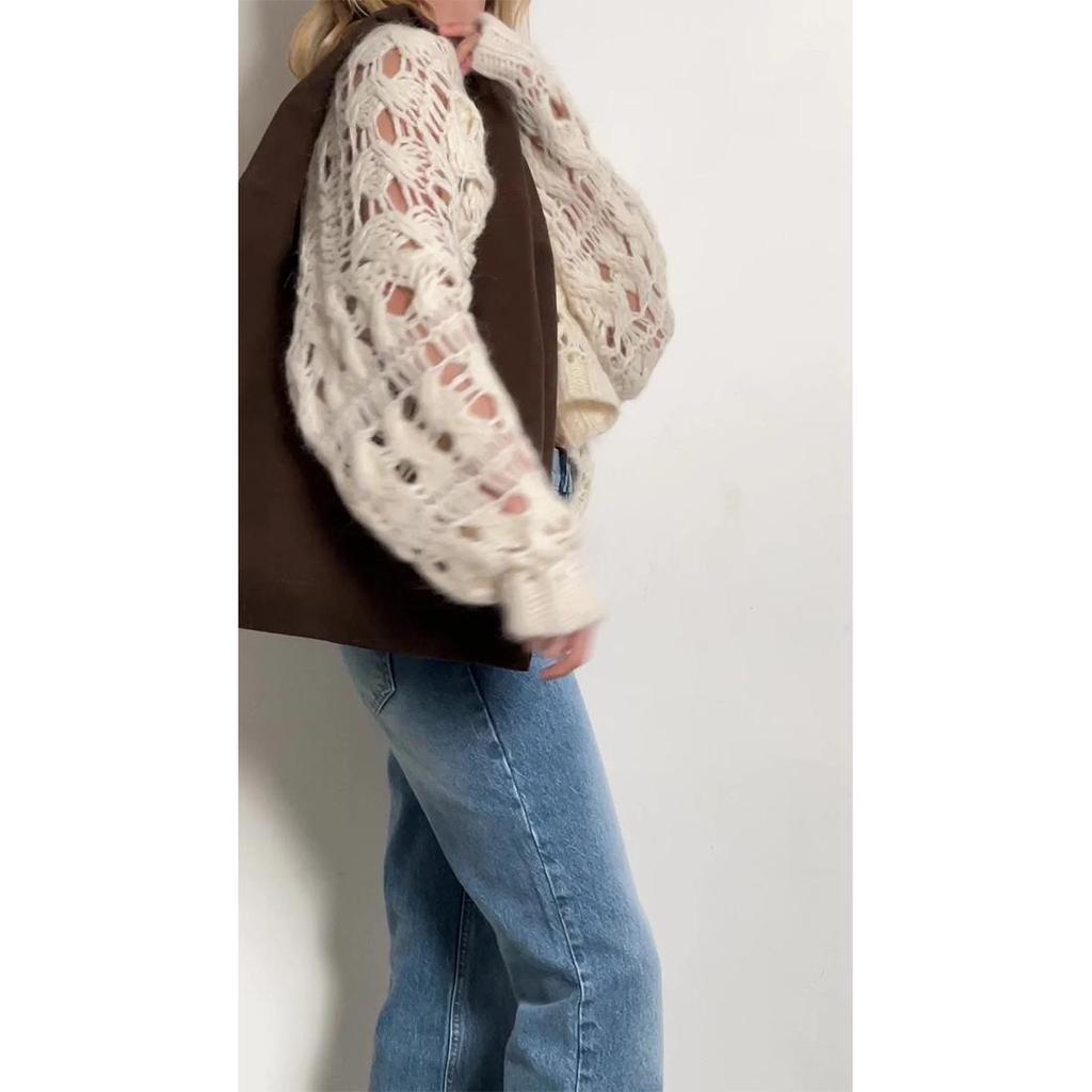 2025 autumn and winter suede frosted texture bag