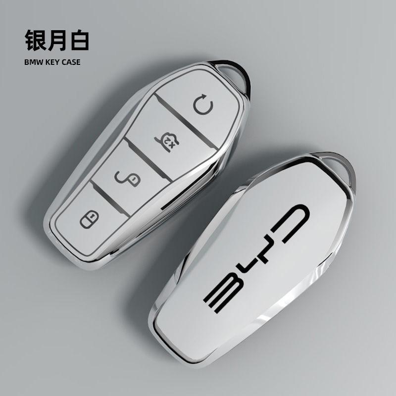 

TPU Car Remote Key Case Full Cover For BYD Atto 3 Han EV Dolphin Durable Second Song Pro Tang Dm QIn PLUS MAX Yuan Key Protector