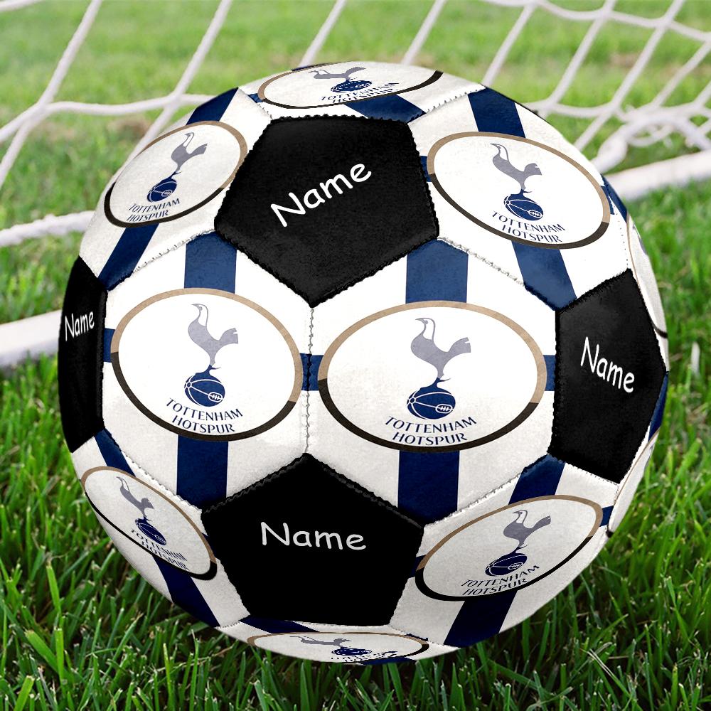 Custom Name Tottenham Hotspur Theme Size 5 Soccer Ball, Suitable for Both Indoor and Outdoor Matches, a Gift Suitable for Everyone.