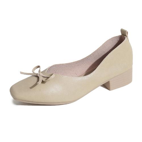 

Мода 2025 Новые женские вулканизированные туфли Французский стиль Нескользящие На плоской подошве Квадратный носок Мягкая кожа Слипоны Повседневные Удобные Легкие 43