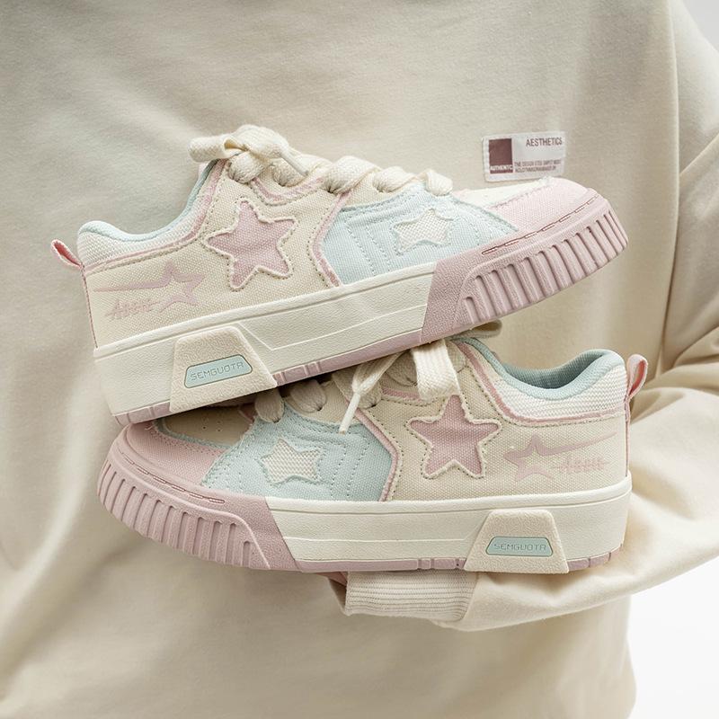 

Belle low-top canvas shoes 2026 star board shoes versatile fashion student shoes free shipping 40