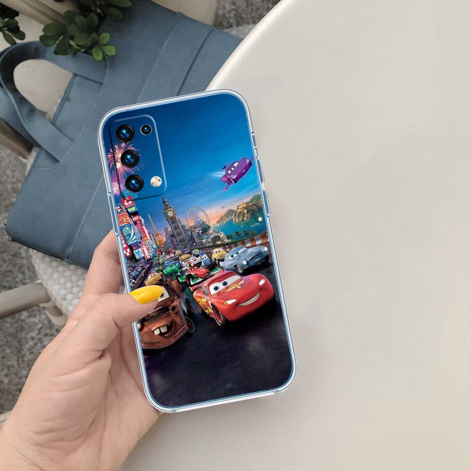 CJ23 Cars Lightning McQueen Case for Motorola Moto G10 G20 G30 G31 G32 G34 G35 G41 G42 G50 G51 G52 G55 G60 G60S G62 G71 G72 G75