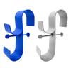 Above Ground Pool Pole Hanger Adjustable Telescopic Pool Pole Hook for Telescopic Poles Skimmers Leaf Rakes