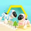 Plastic Dog Walking Dancing Toy Puzzle Toy Robot Electronic Dog  Valentine's Birthday