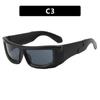 New Y2K Large Frame Square Sunglasses Women Brand Designer Fashion Sun Glasses Men's  Sports Cycling Eyewear UV400