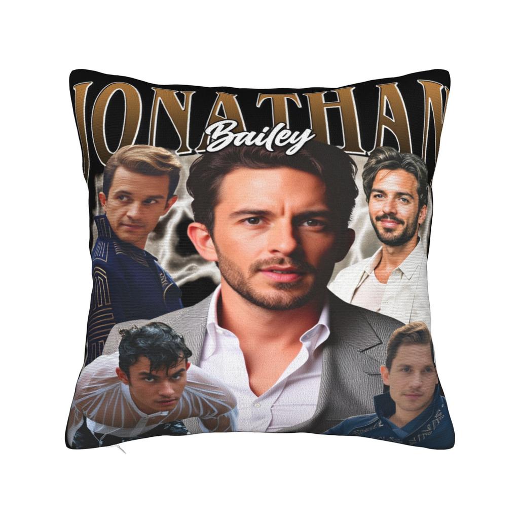 Jonathan Bailey Pillow Cover  Comfy Cushion Cover Vintage Pillow Case For Living Room Chair
