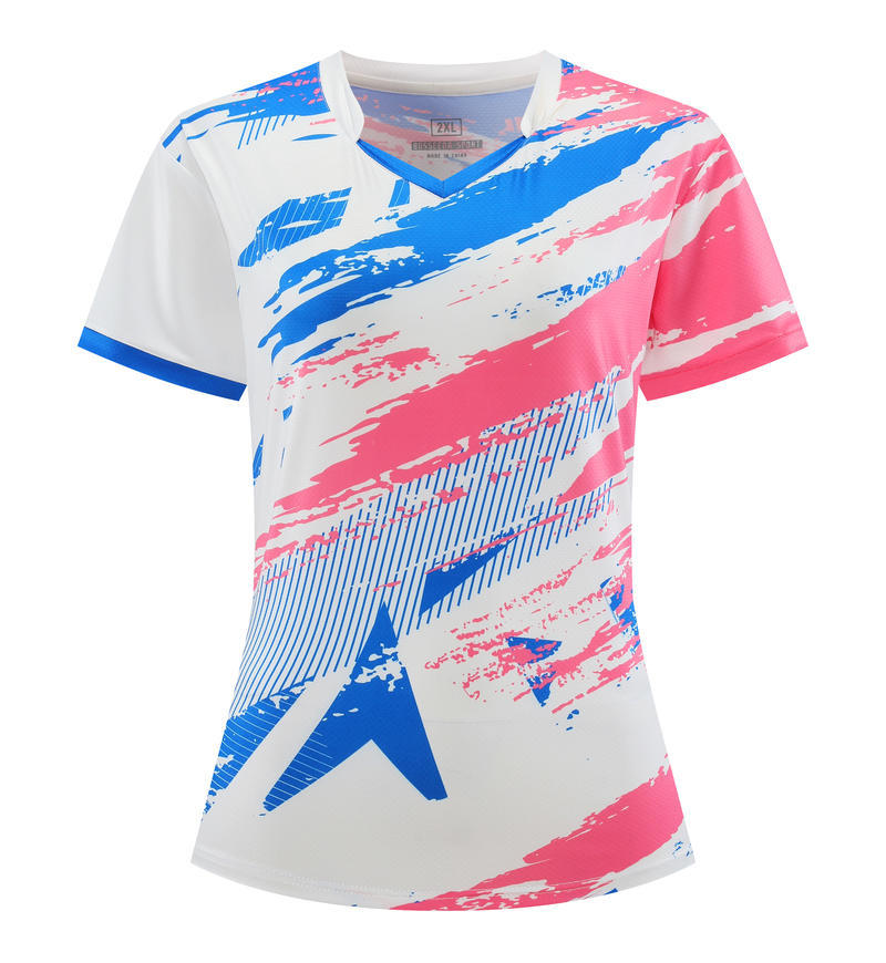 Badminton Uniforms, Sports Sets, Men's and Women's Table Tennis Unit Air Volleyball Training Uniforms, Breathable Student Short-Sleeve Team Uniforms
