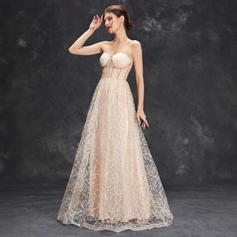 Formal Dress Long dress Slim fit Slimming Immortal Evening dress Wedding Party Dress Evening Gown