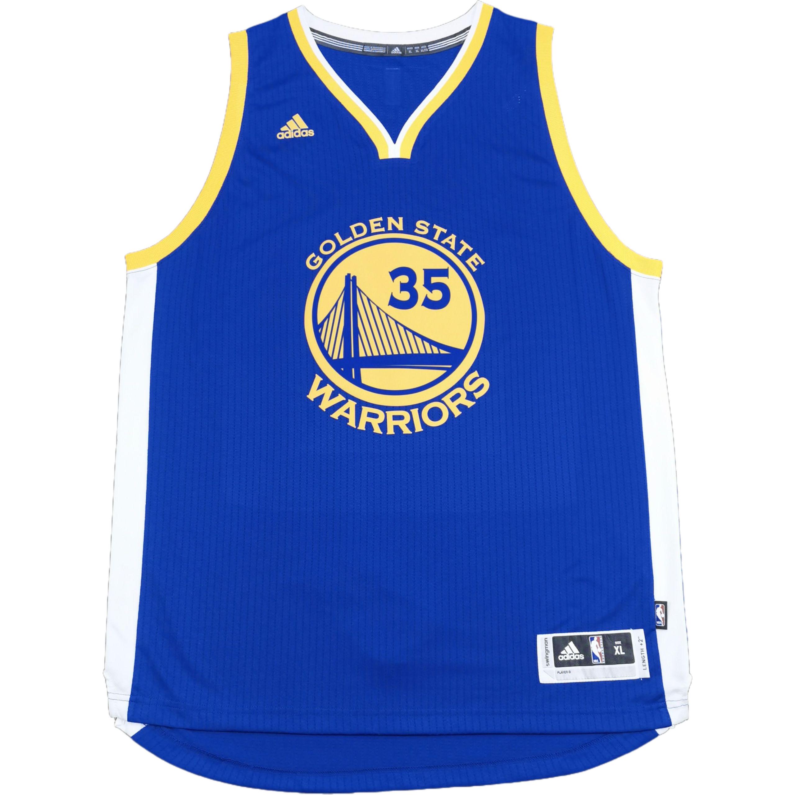 

Adidas X Коллаборация НБА Дюрант Голден Стэйт Уорриорз Свингмен Сезон 2015-16 Гостевая Модная Удобная Мягкая Приятная к коже Баскетбольная майка CC1477