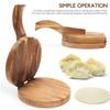 Massief Houten Deeg Druk Tool Snel Gemakkelijk Knoedel Huid Presser Thuis Knoedel Wrapper Huid Maken Mold Keuken Gebak Bakken gereedschap