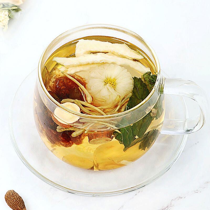 8-Herb Herbal Tea - Boat Seed Lily Honeysuckle Chrysanthemum Licorice 200g Detox