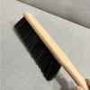 1PCS/2PCS Natural Wood Bristles Brush Anti-static Desktop Bar Grinder Coffee Powder Cleaning Brushes Domestic Bed Sweeping Broom