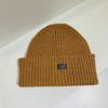 Black label knitted hat children's autumn and winter new cold-proof and warm wool hat showing small face and ear protection cold hat couple