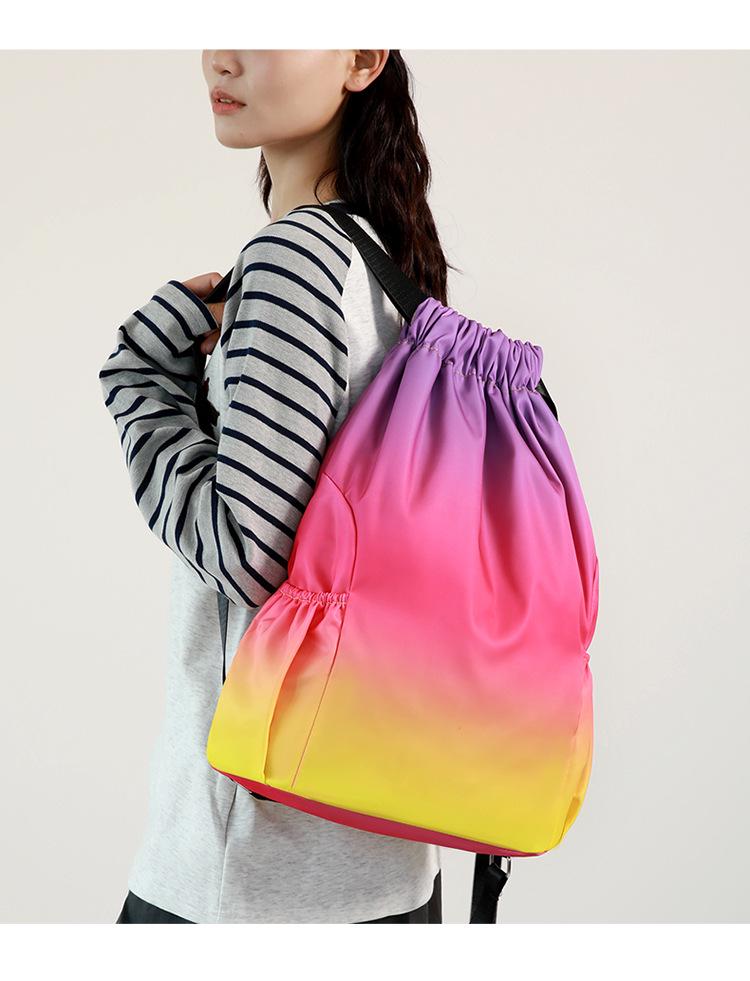 Unisex Basketball-Kordelzugbeutel für die Mittelschule mit großer Kapazität für Sport und Reisen