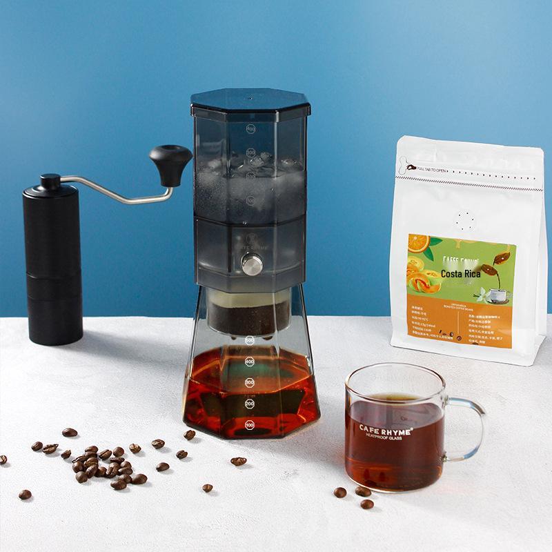 High Borosilicate Glass Cold Brew Coffee Maker - Commercial & Household Hand Drip Pot
