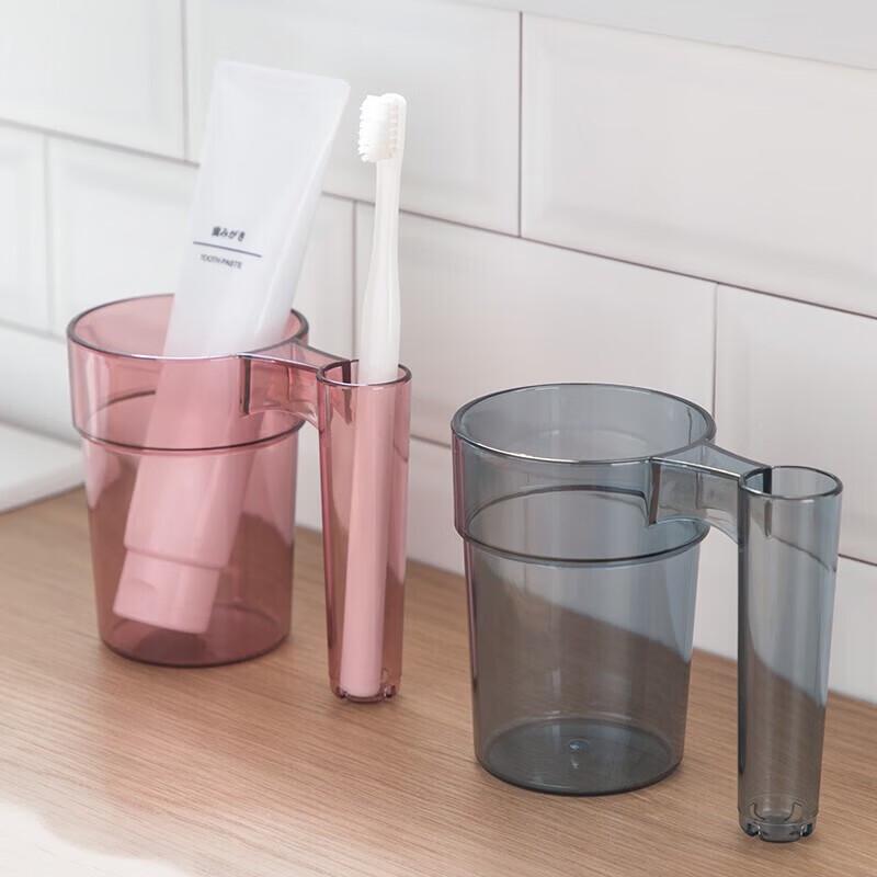 CHAHUA 300ml Toothbrush Slot Rinse Cup