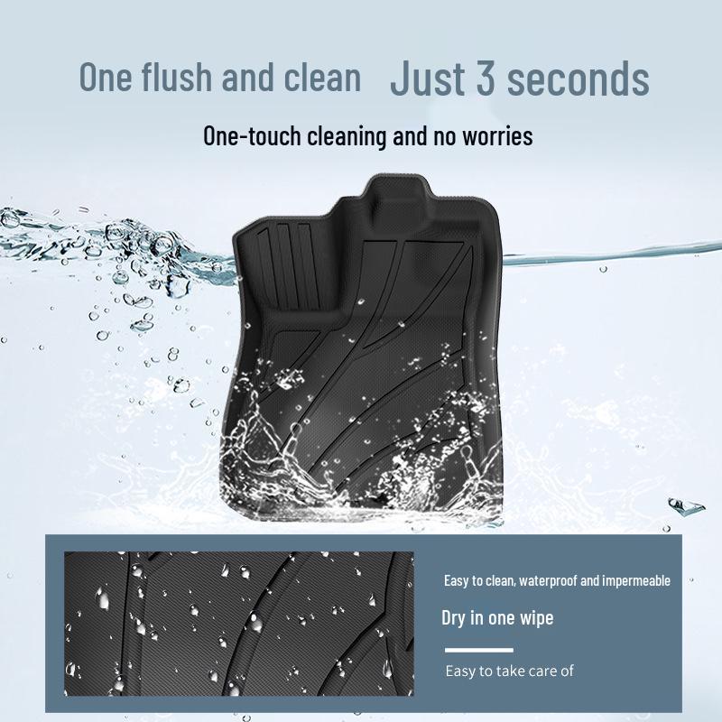 Waterproof, Eco-Friendly Trunk Mats for 23-25 Geely Galaxy L6 Hybrid