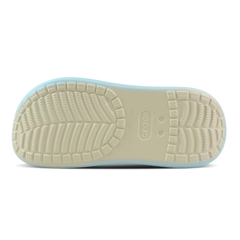 Crocs Crush Clog Diamond EVA Couple Street Hip Hop Graffiti American Decorative Buckle Hole Shoes Unisex Pale Teal