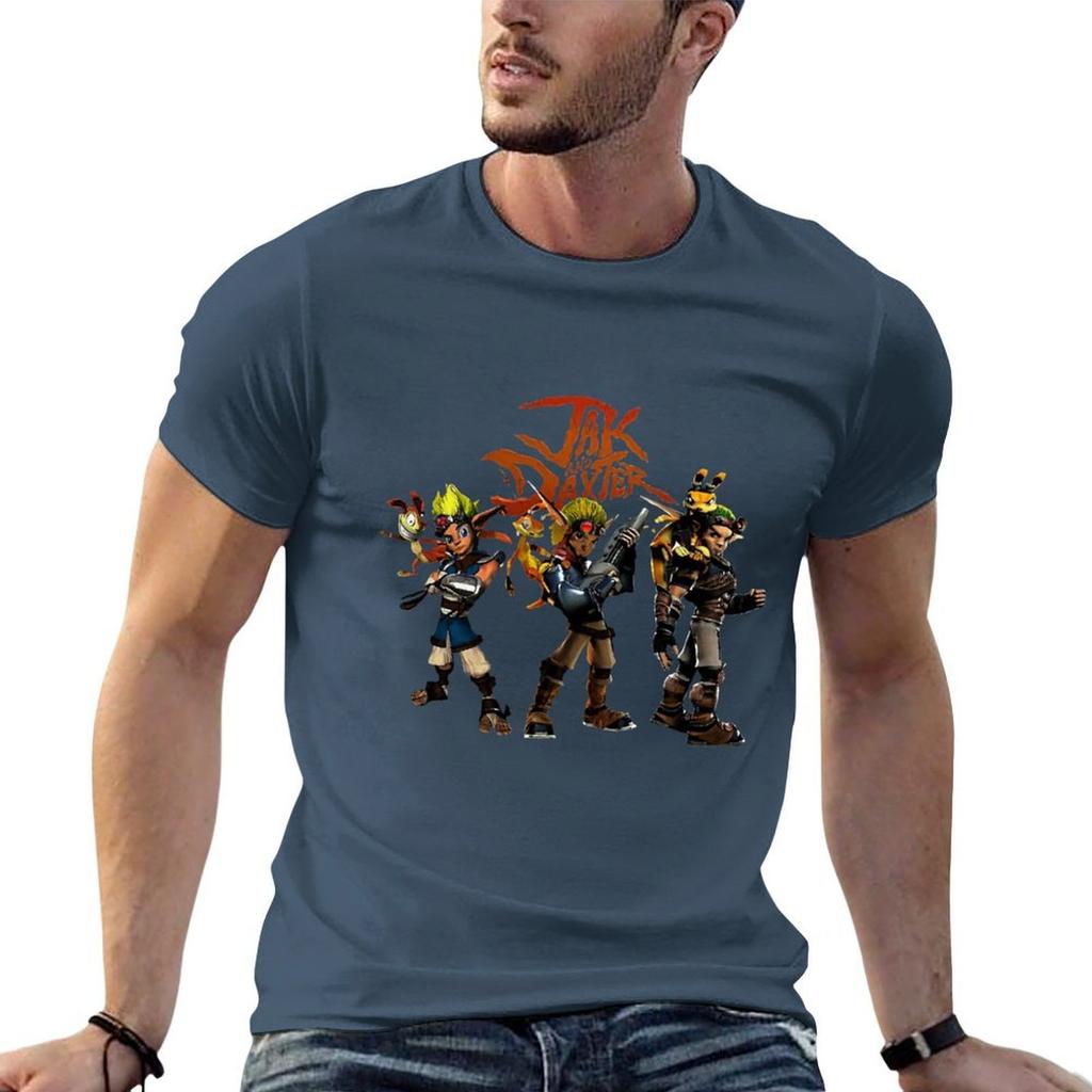 Jak and Daxter Unisex T-Shirt TShirt t-shirts für mann schmal geschnittenes t-shirt mann lässig TShirt