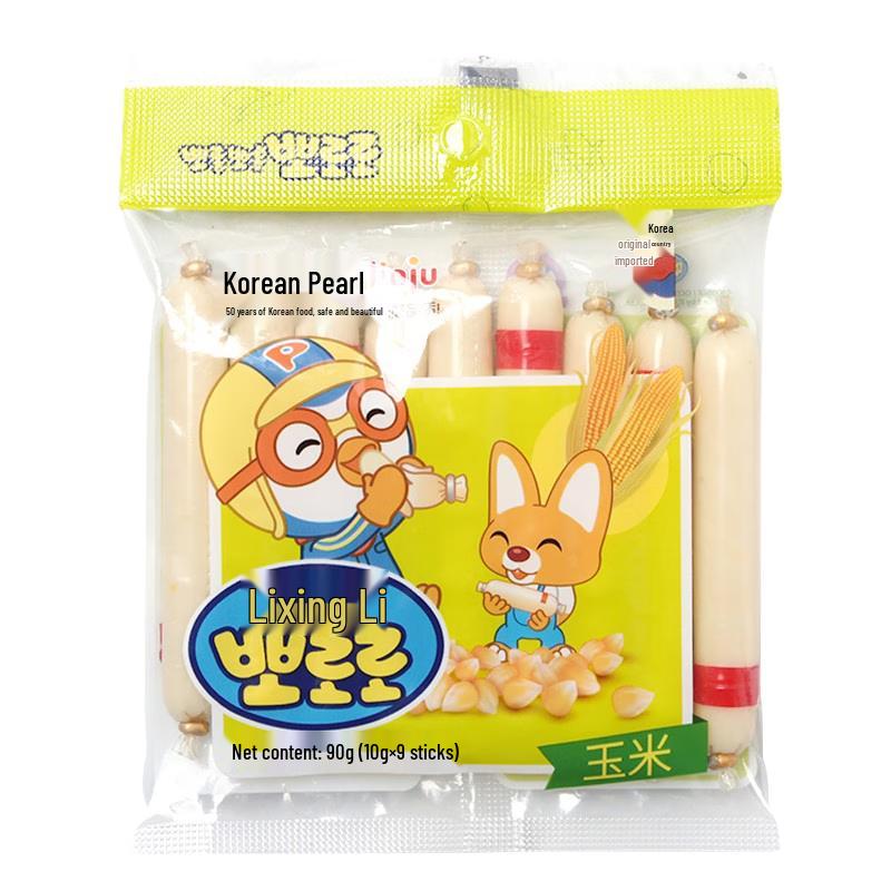 Pororo Baby Snack Cod Sausage