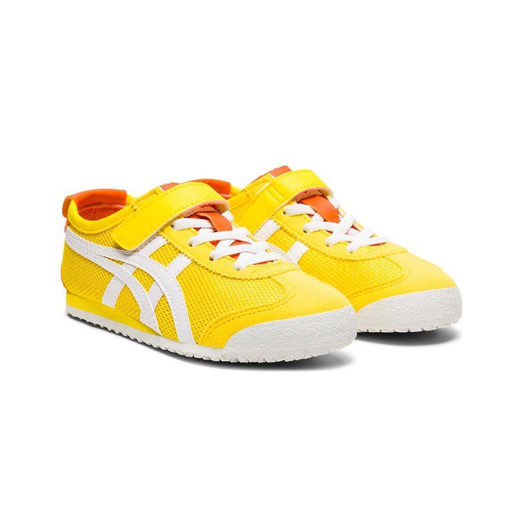 Onitsuka Tiger Mexico 66 Ps Non-Slip Low-Top Sports Casual Shoes Kids sneakers Yellow 1184A128-750